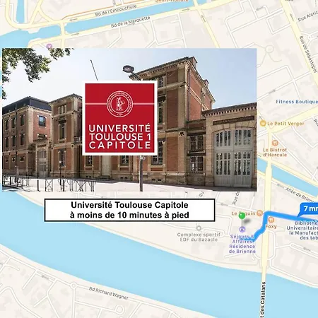 Apartment Avec Parking Centre Pour Sejour Et Affaires Toulouse